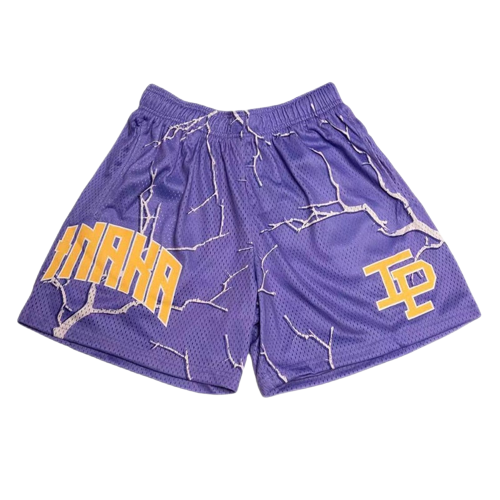 Purple Inaka Power Shorts