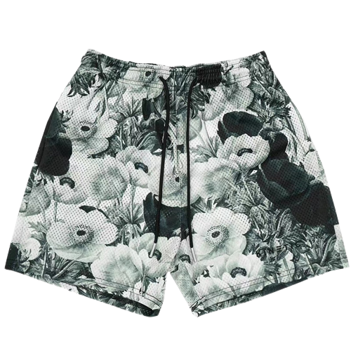 White Sunflower Shorts